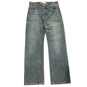 Levi’s 505 Regular Fit Denim Jeans - Boys Size 12 - Blue - Adjustable